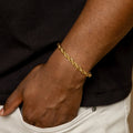 Mens Rope Chain Bracelet - 6mm