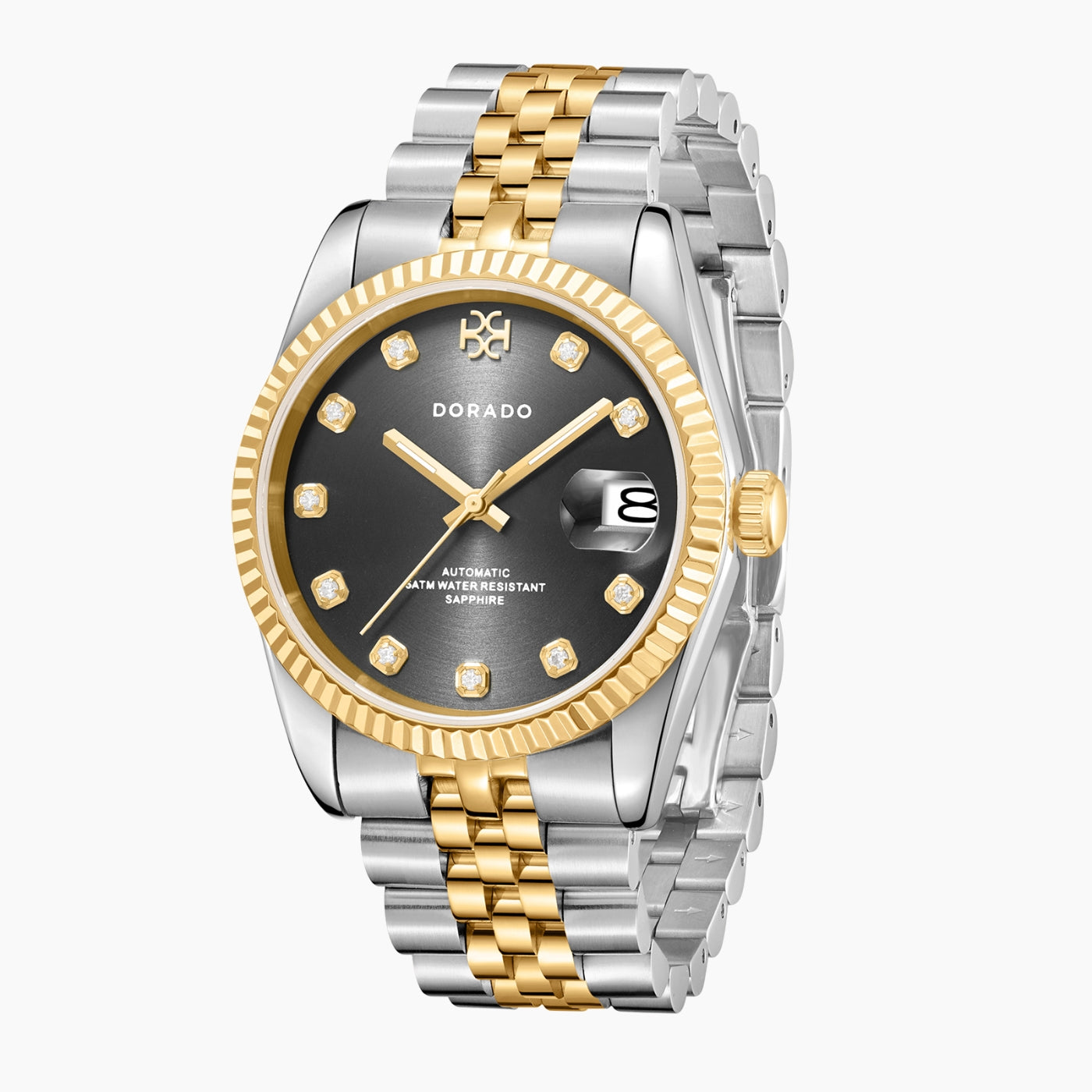 DORADO Two Tone Timeless Watch - Black | Watch by DORADO