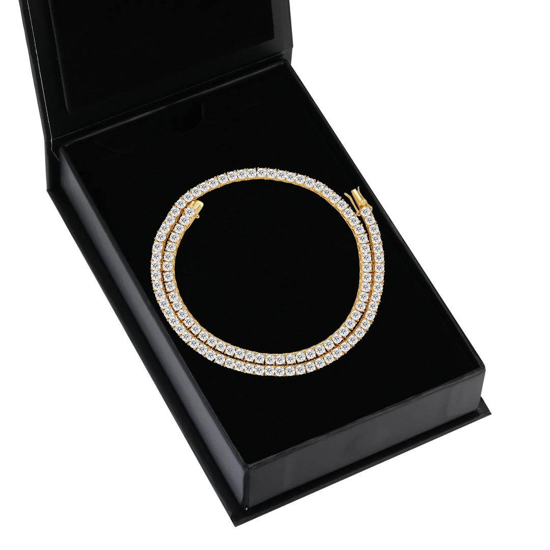 Mens Tennis Chain - 4mm