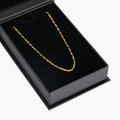 Singapore Chain Necklace - 2mm | Dorado Fashion