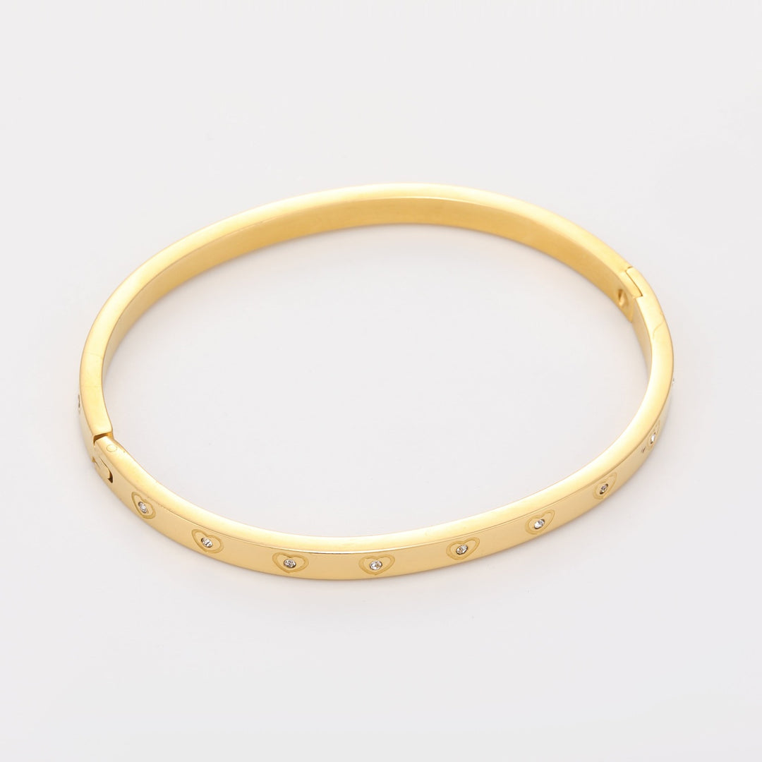 Crystal Bangle Bracelet | Bracelets by DORADO