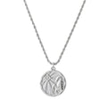 Zodiac Coin Necklace w/ Rope Chain