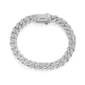 Mens Iced Cuban Link Bracelet - 8mm