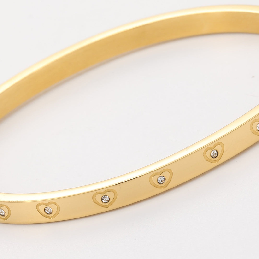 Crystal Bangle Bracelet | Bracelets by DORADO