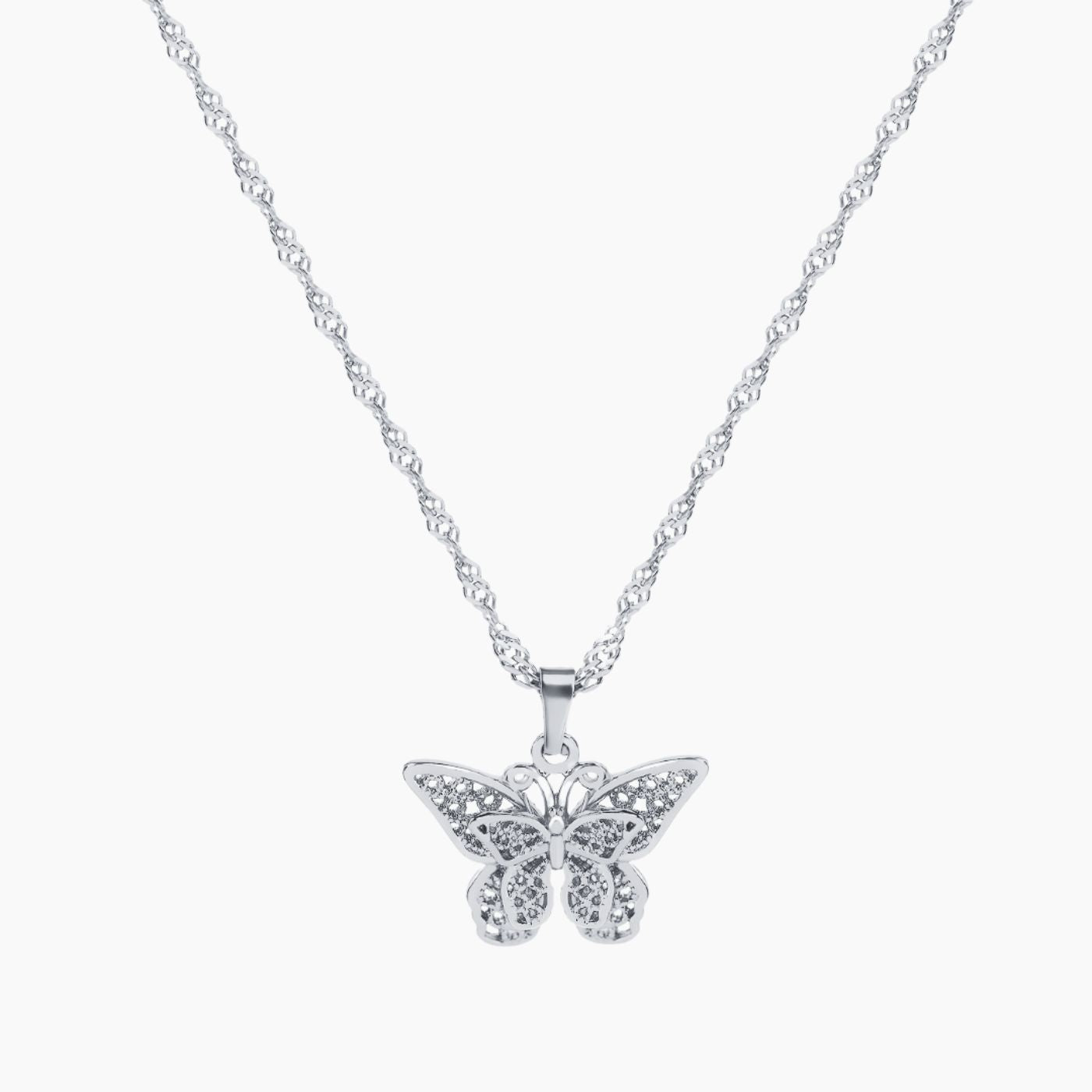 Butterfly Pendant Necklace | Necklaces by DORADO