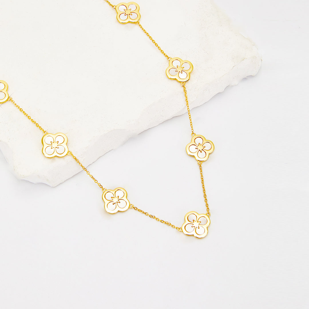 Ventura Clover Necklace | Necklaces by DORADO