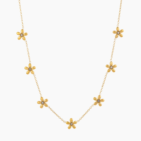 Multi Flower Necklace | Necklaces by DORADO