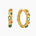Viva Color Hoop Earrings |  by DORADO