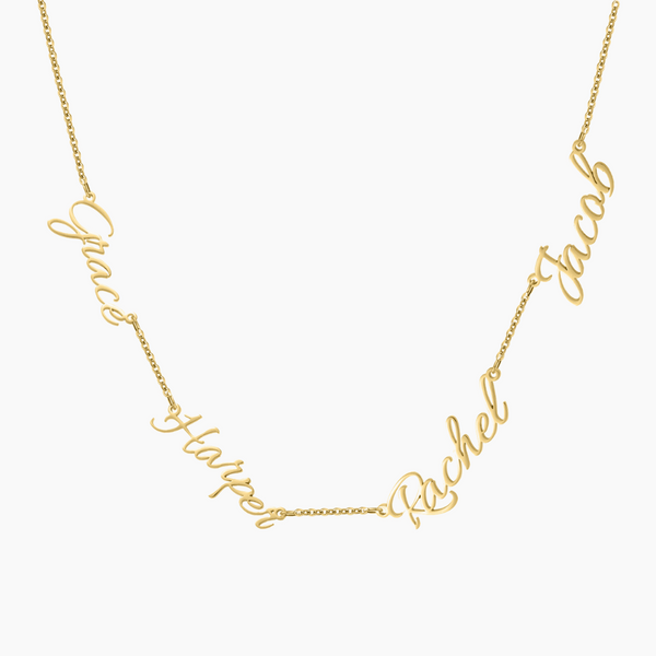Multi Name Necklace | Dorado Fashion