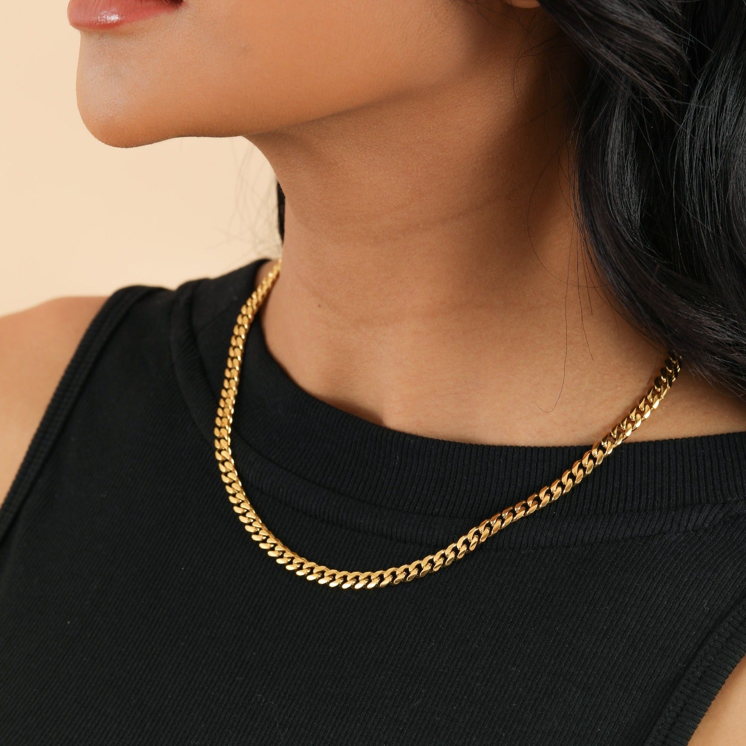 Miami Cuban Link Chain - 5mm | Necklaces by DORADO