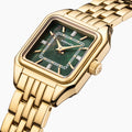 DORADO Satin Square Watch - Green | Watch by DORADO