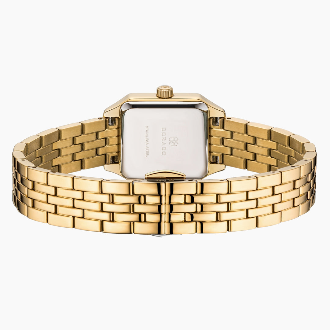 DORADO Satin Square Watch - Green | Watch by DORADO