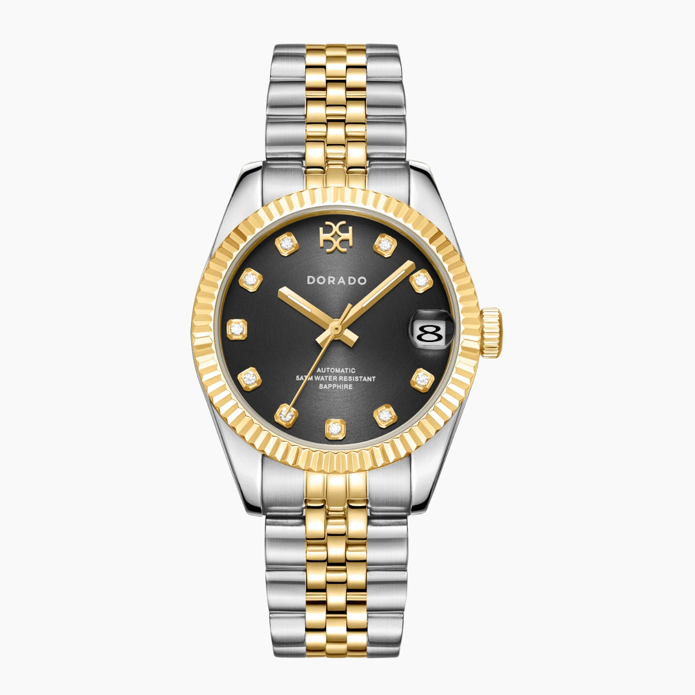 DORADO Two Tone Timeless Watch - Black | Watch by DORADO