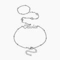Script Name Hand Chain Bracelet