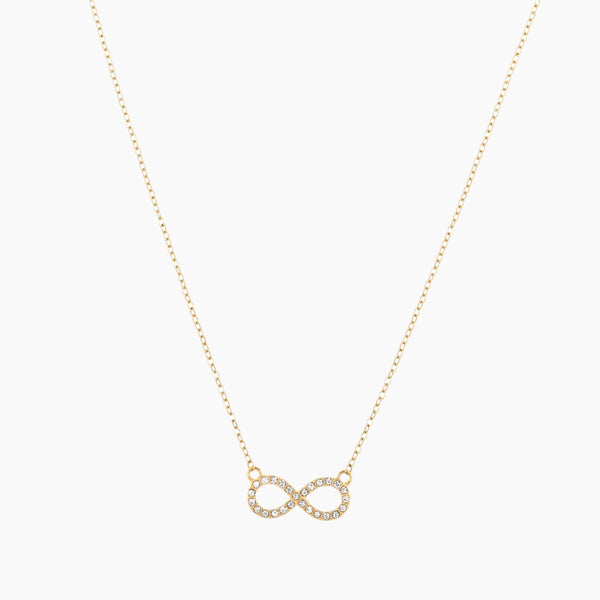 Iced Infinity Necklace | Necklaces by DORADO