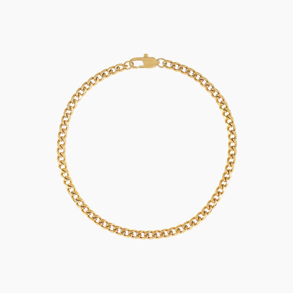 Cuban Link Bracelet - 3mm | Bracelets by DORADO