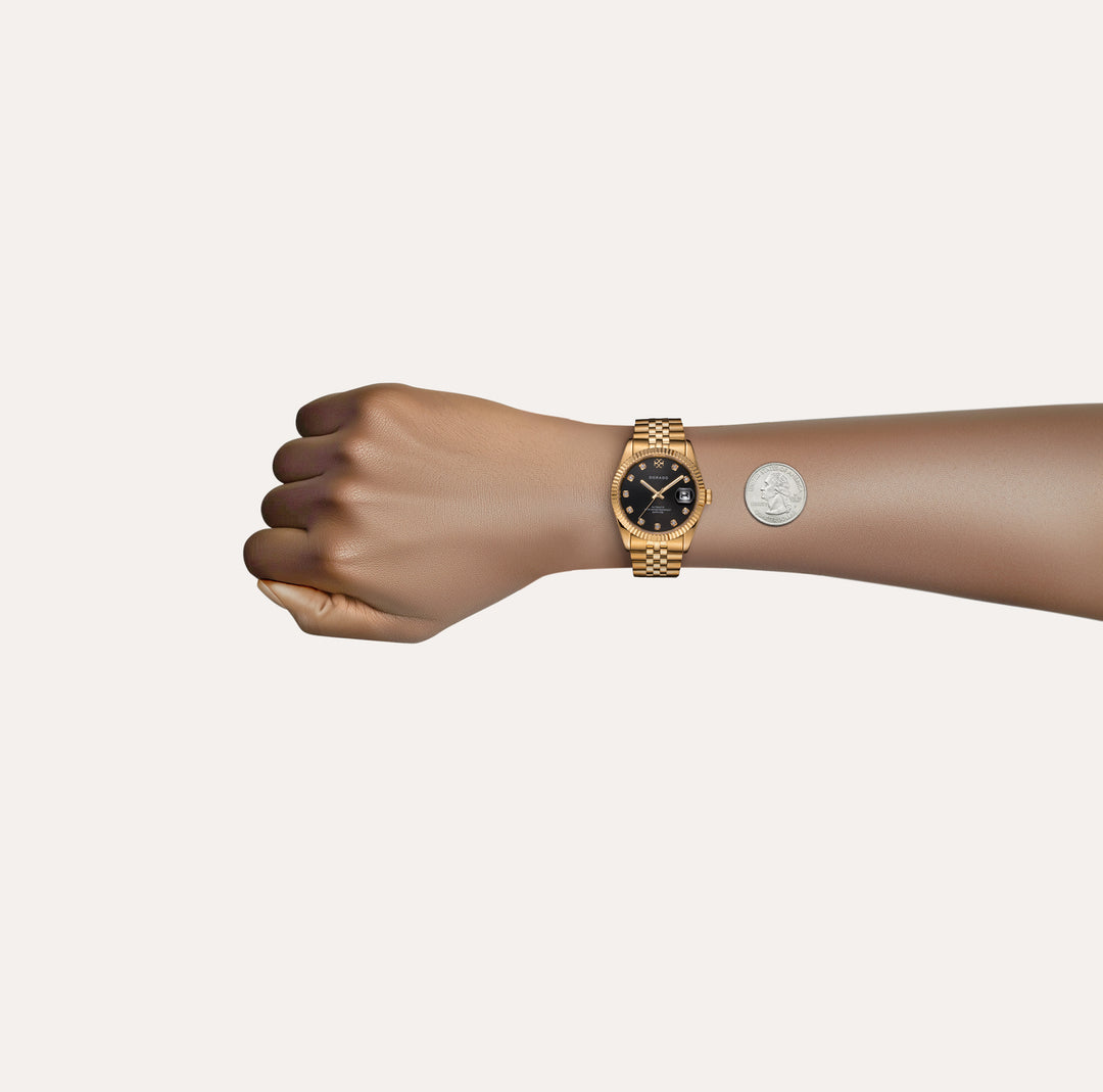 DORADO Gold Timeless Watch - Black | Watch by DORADO