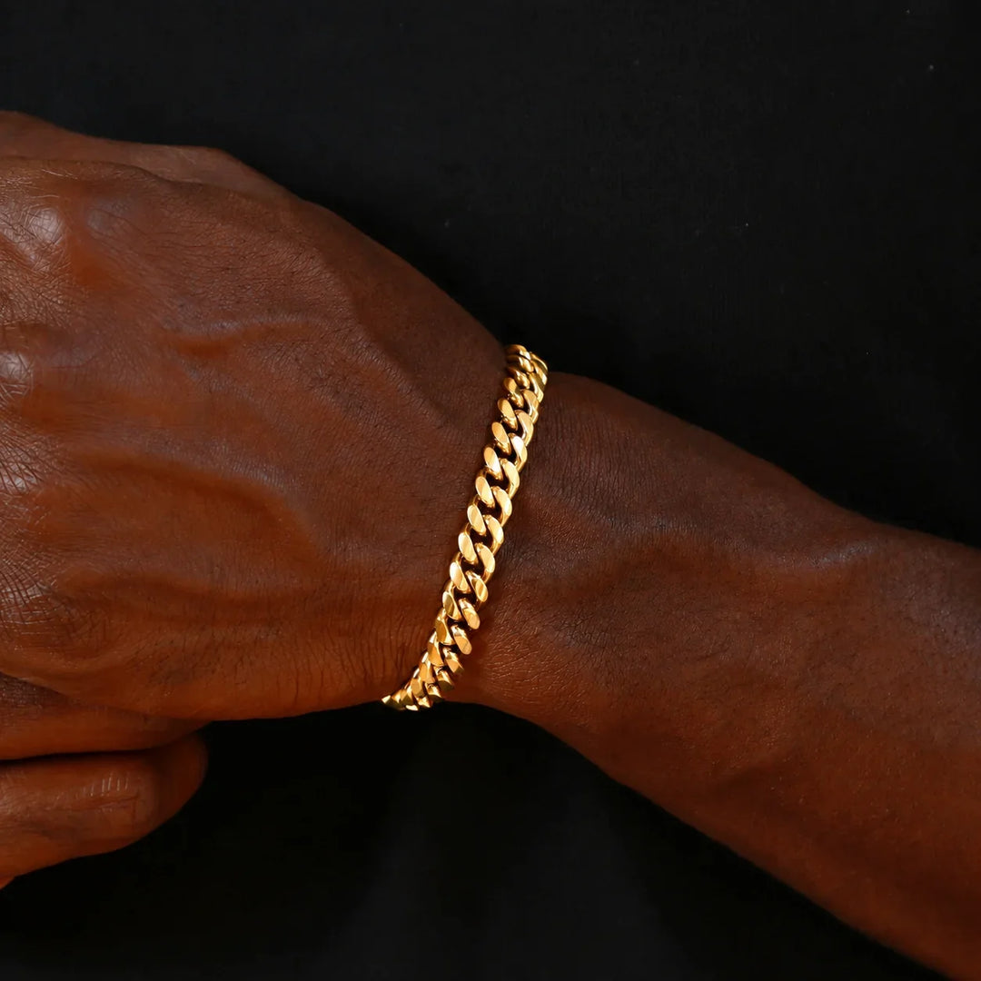Mens Cuban Link Bracelet - 8mm | Bracelets by DORADO