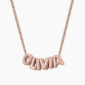 Bubble Name Necklace