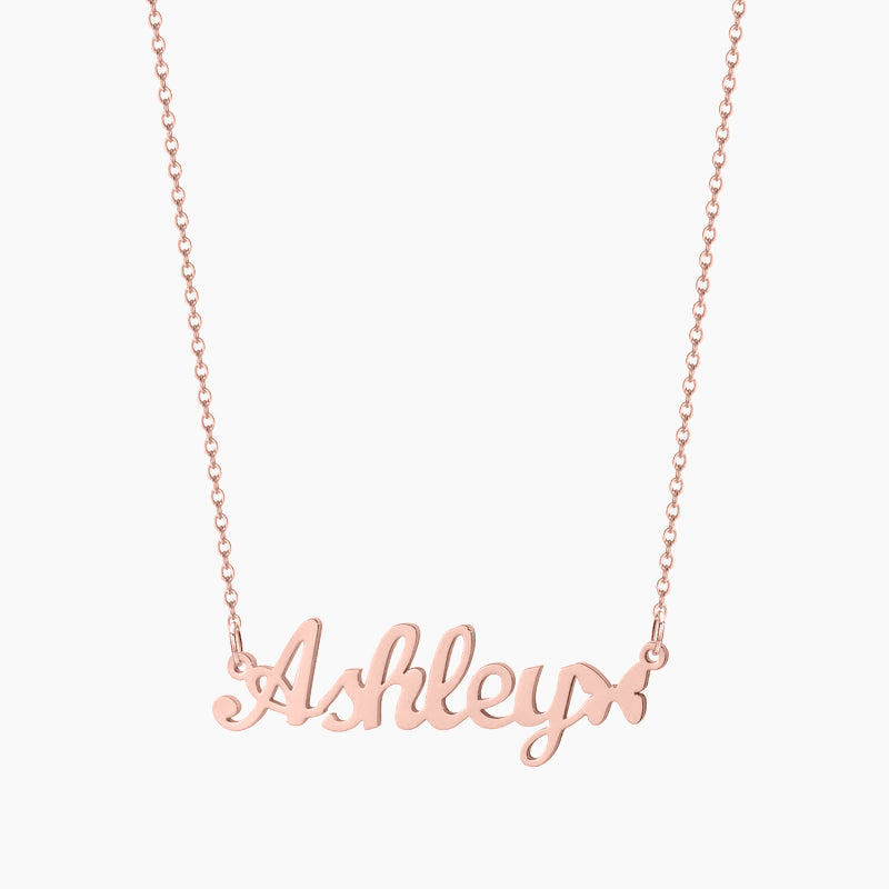 Butterfly Name Necklace | Necklaces by DORADO