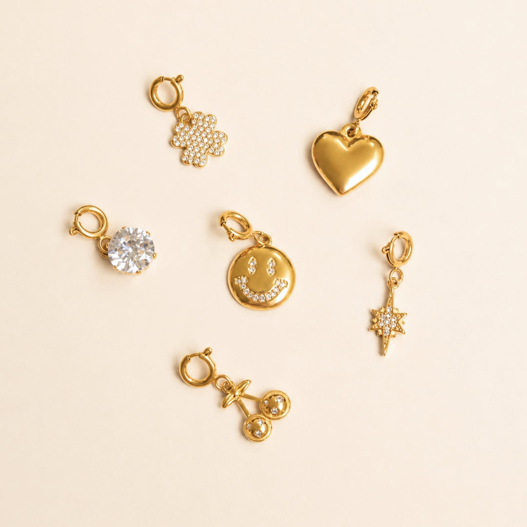 Bubble Heart Charm | DORADO