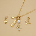 Paperclip Charm Necklace