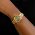 DORADO Gold Timeless Watch - Olive