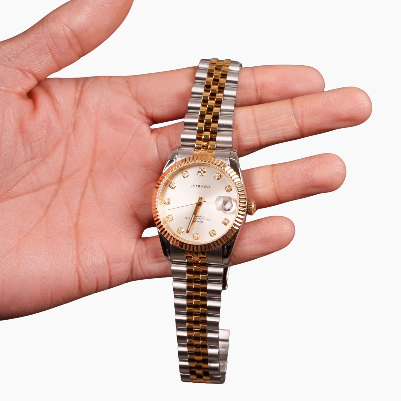 DORADO Two Tone Timeless Watch - Gold | Watch by DORADO