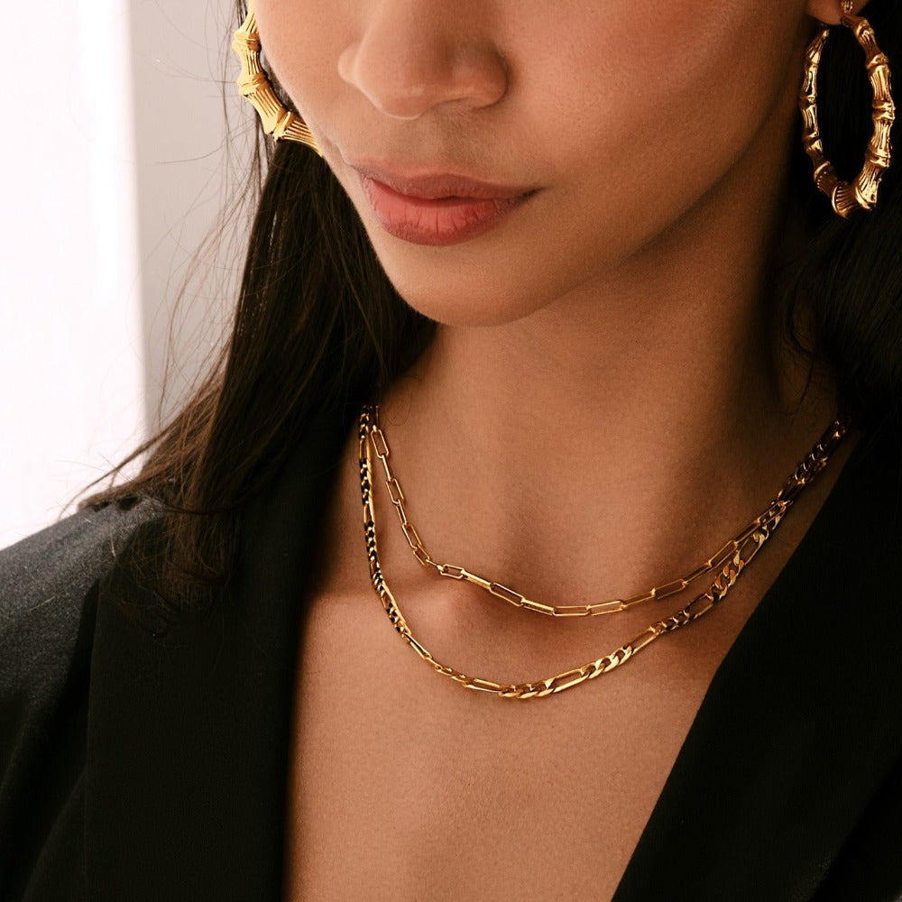 Figaro Chain - 5mm | Necklaces by DORADO