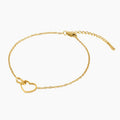 Heart Link Anklet