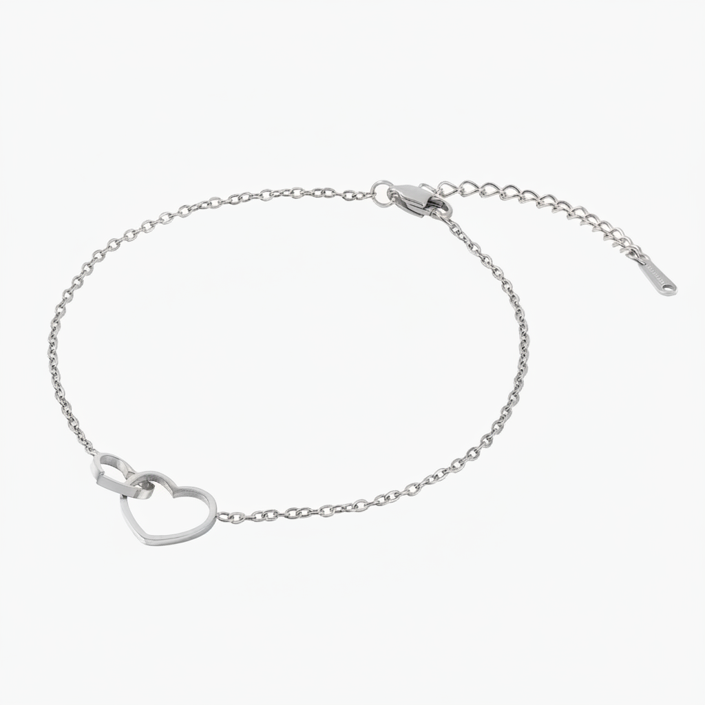 Heart Link Anklet