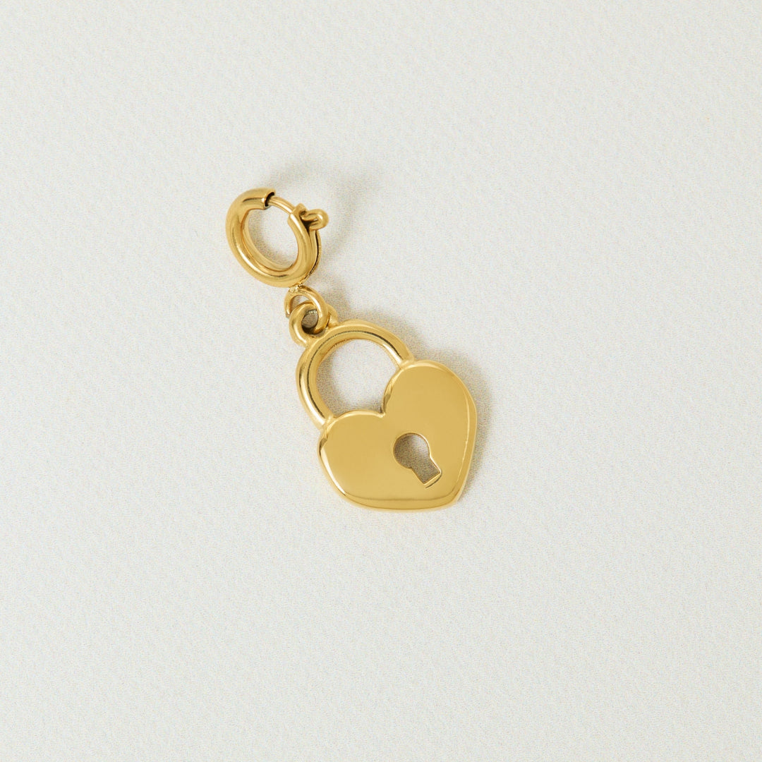 Heart Lock Charm