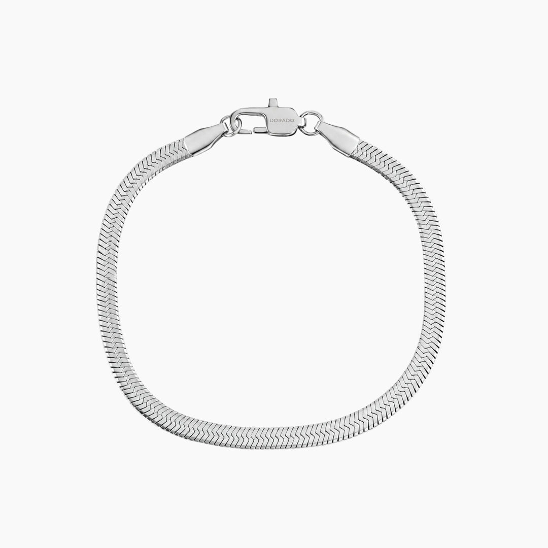 Herringbone Bracelet - 4mm
