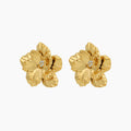 Hibiscus Petal Earrings |  by DORADO