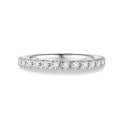 Pave Round Cut Moissanite Eternity Band | Engagement Ring by DORADO