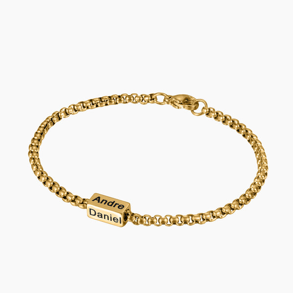 Mens 3D Multi Name Bracelet | DORADO