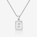 Pearl Initial Tag Necklace | Necklaces by DORADO