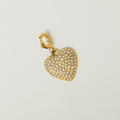 Iced Bubble Heart Charm