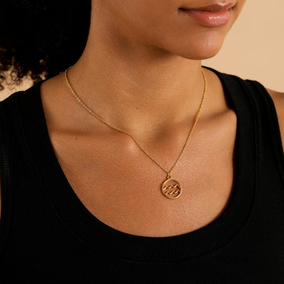 Zodiac Sign Pendant Necklace | Necklaces by DORADO