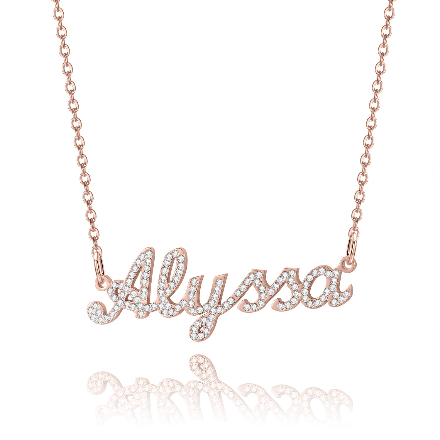 Kids Iced Name Necklace | Necklaces by DORADO