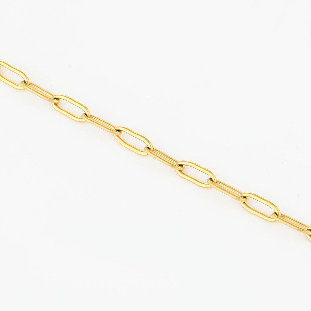 Paper Clip Bracelet - 4mm | Bracelets by DORADO