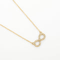 Iced Infinity Necklace