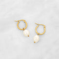 Freshwater Pearl Charm Earrings | Earrings by DORADO