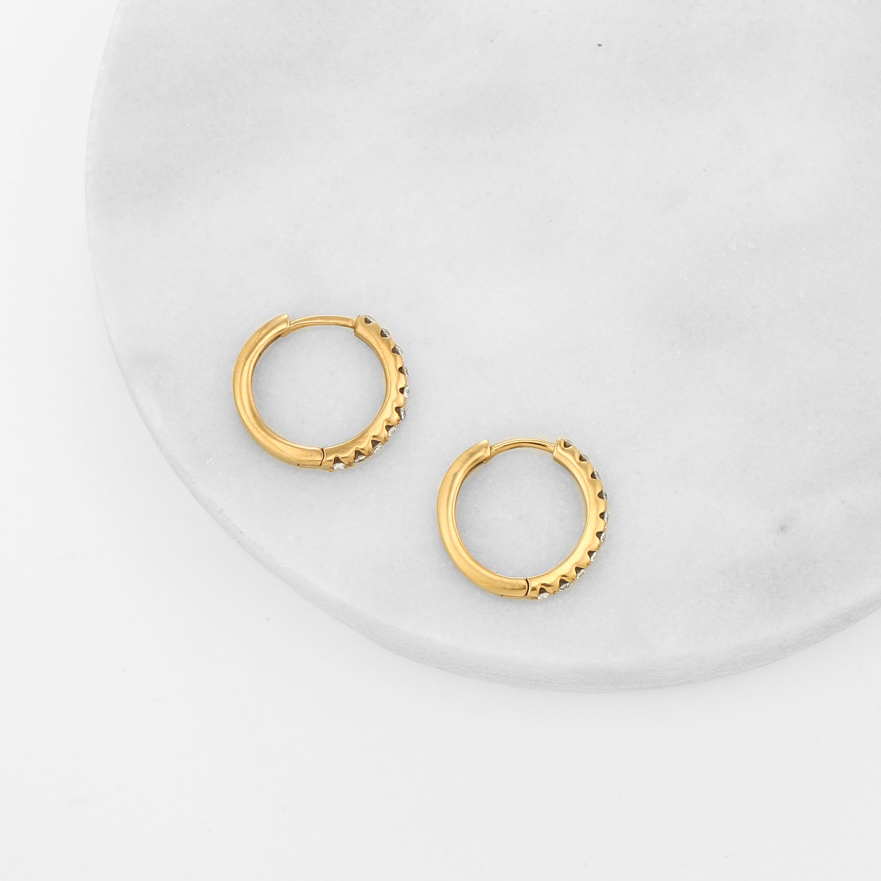 Iced Eternity Earrings | Earrings by DORADO