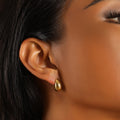 Dome Drop Earrings