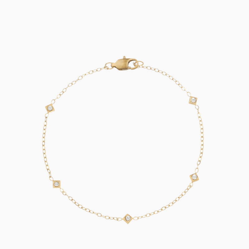 Crystal Chain Anklet