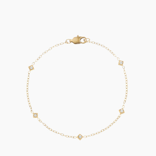 Crystal Chain Anklet