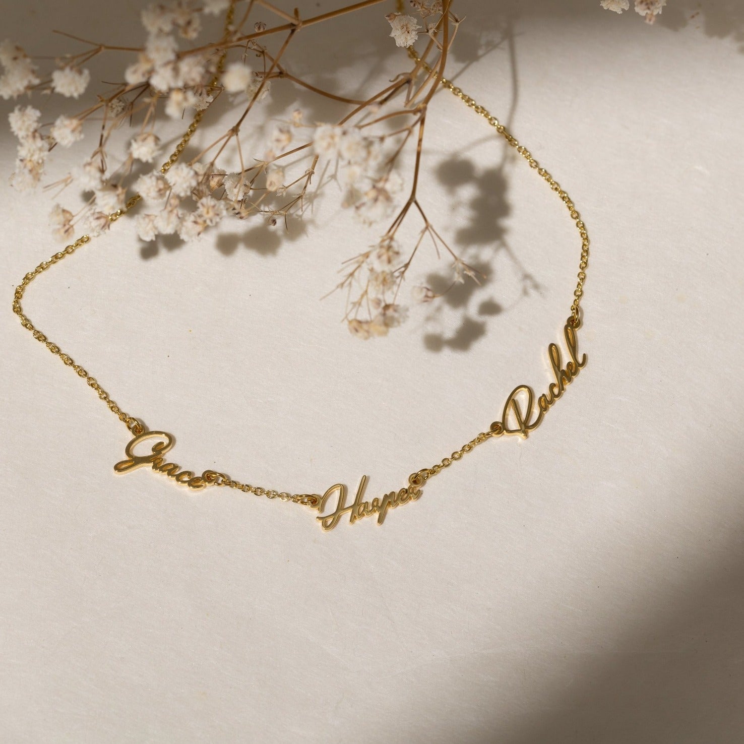 Multi Name Necklace | Necklaces by DORADO