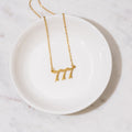 Angel Number Necklace | Necklaces by DORADO