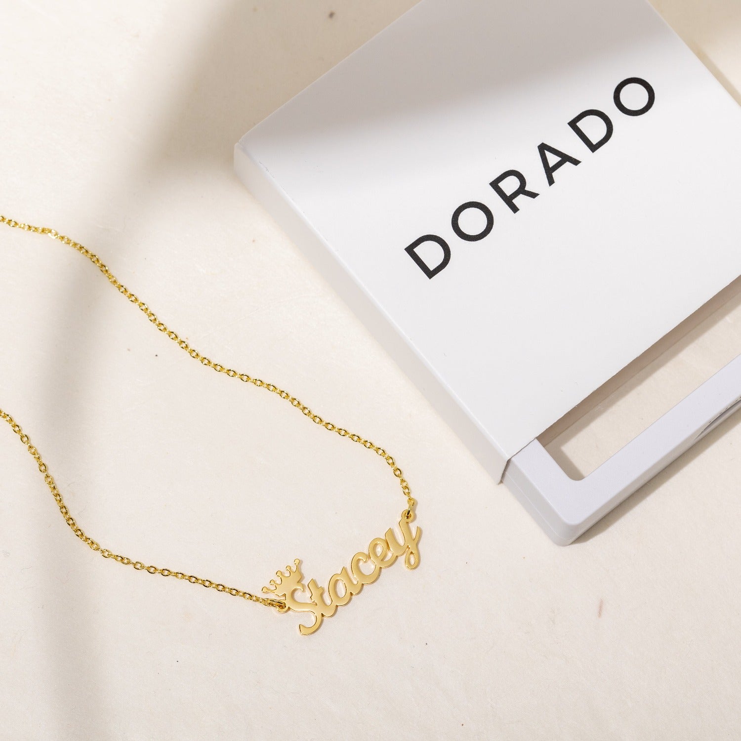 Royal Name Necklace | Necklaces by DORADO